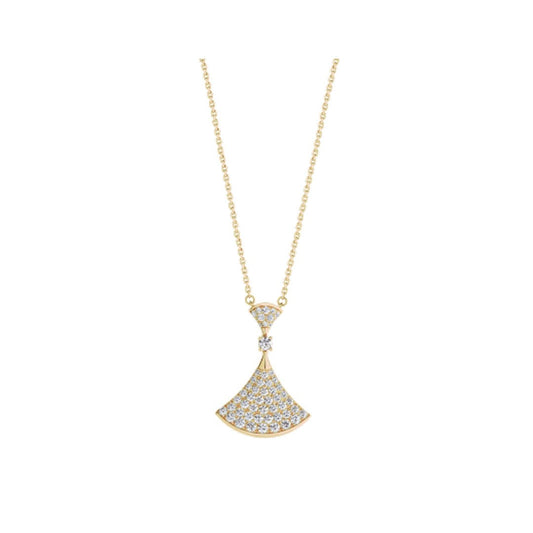 [Shinejoy]DREAM NECKLACE GOLD FULL DIAMOND
