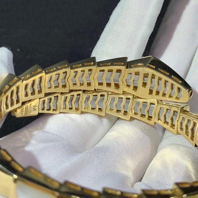 [Shinejoy]SERPENTI BRACELET MOP GOLD