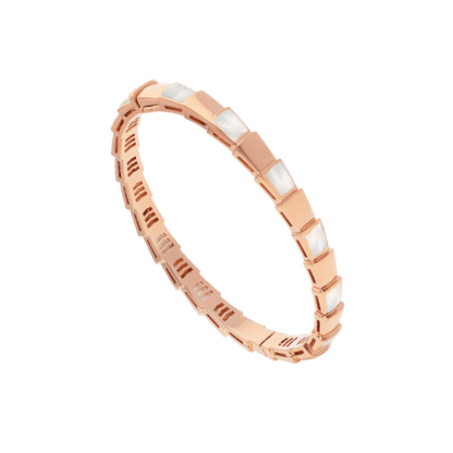 [Shinejoy]SERPENTI BRACELET PINK GOLD MOP