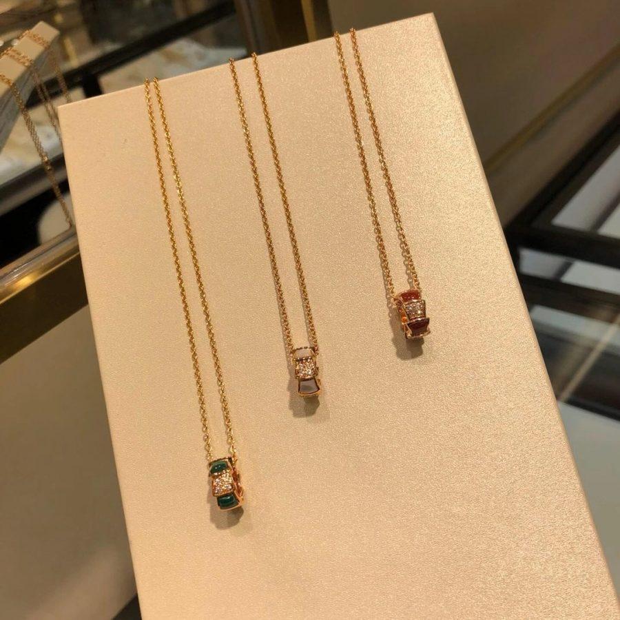 [Shinejoy]SERPENTI PEDANT DIAMOND NECKLACE