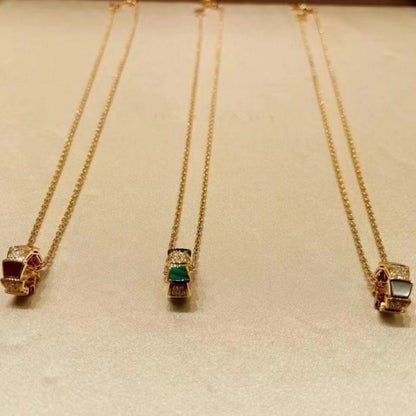 [Shinejoy]SERPENTI PEDANT DIAMOND NECKLACE