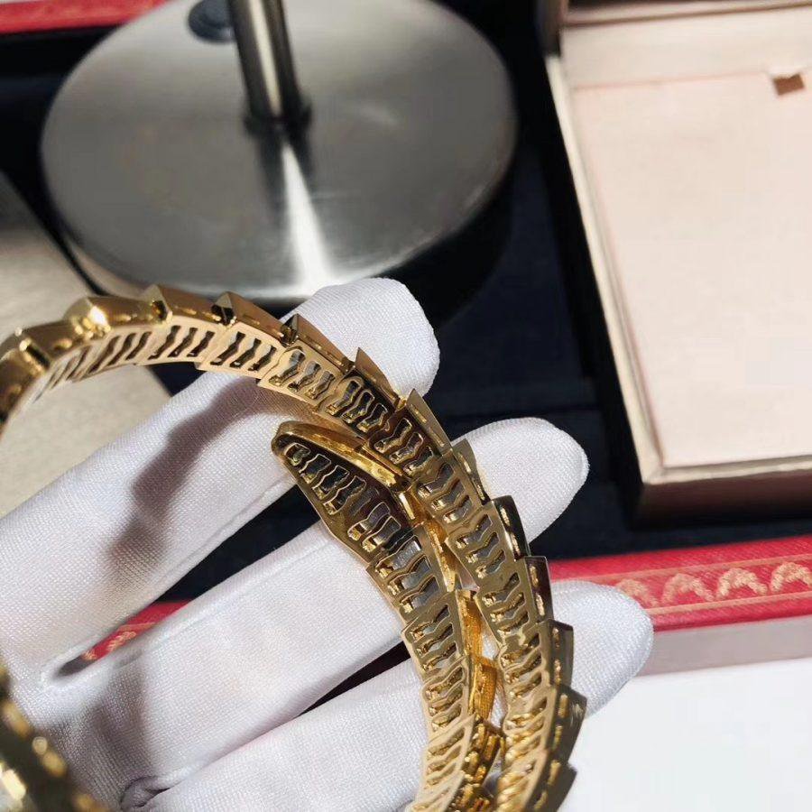 [Shinejoy]SERPENTI BRACELET 8MM GOLD DIAMOND