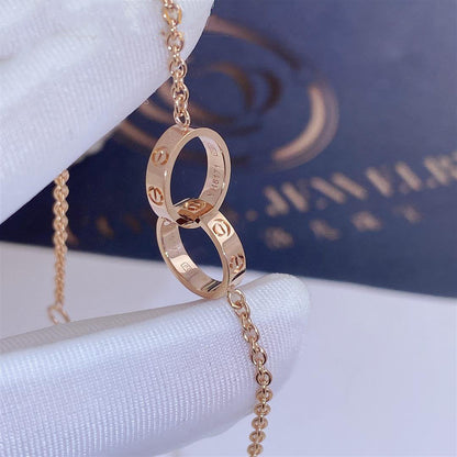 [Shinejoy]LOVE BRACELET DOUBLE RING