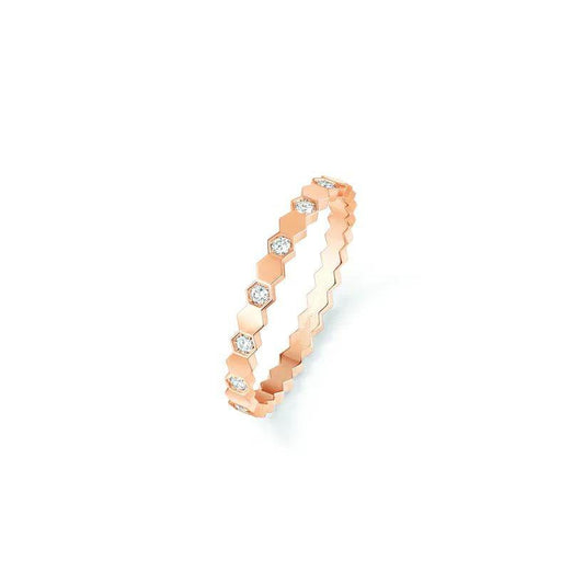 [Shinejoy]BEE LOVE RING PINK GOLD DIAMOND
