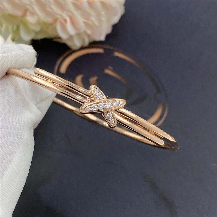 [Shinejoy]JEUX DE BRACELET PINK GOLD DIAMONDS