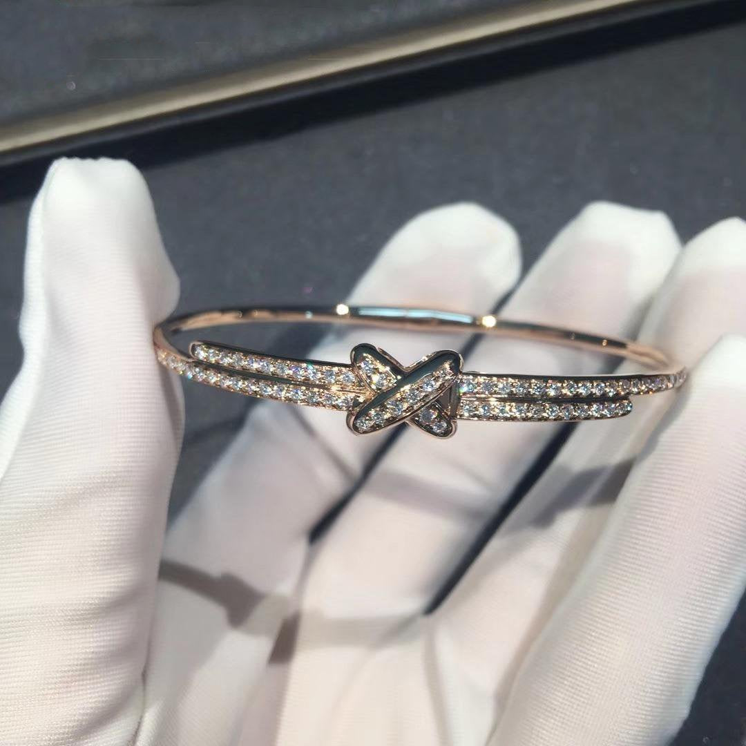 [Shinejoy]JEUX DE BRACELET DIAMONDS PINK GOLD