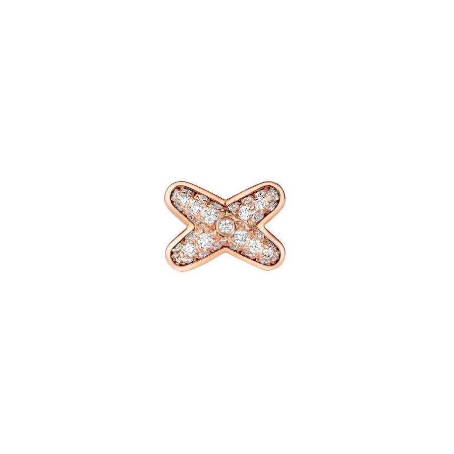 [Shinejoy]JEUX DE PINK GOLD DIAMOND EARRINGS