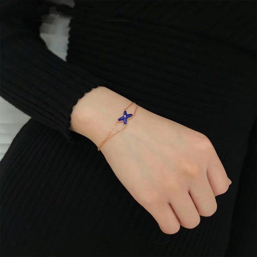 [Shinejoy]Hollow Design Four-Leaf Clover Flower Shape Ring
