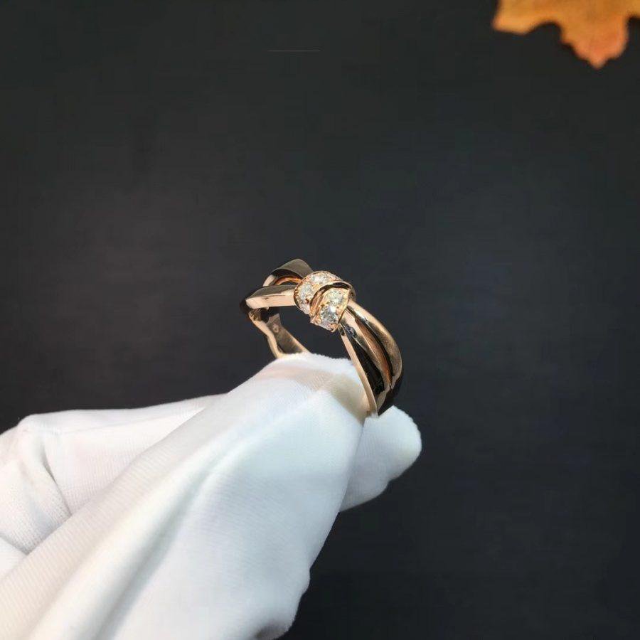 [Shinejoy]LIENS RING PINK GOLD DIAMOND