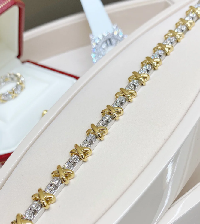 [Shinejoy Jewelrys]TF SIXTEEN STONE BRACELET