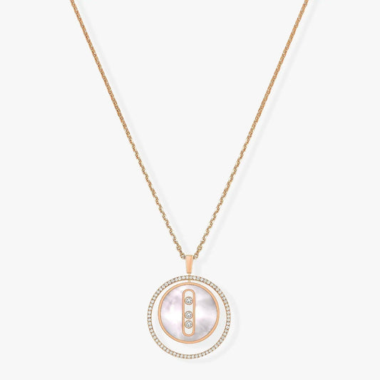 [Shinejoy]Collier diamant NACRE BLANCHE MOVE MM Demo
