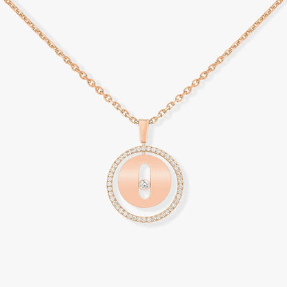 [Shinejoy]Demo MOVE PM NECKLACE PINK GOLD DIAMOND