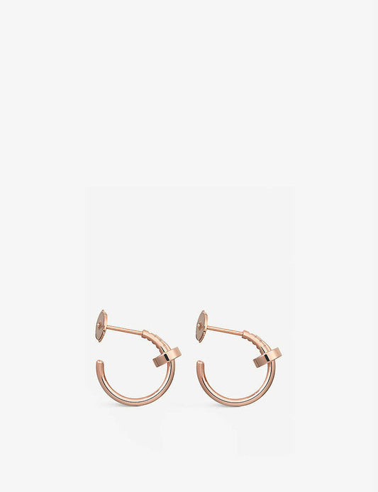 [Shinejoy]JUSTE EARRINGS PINK GOLD