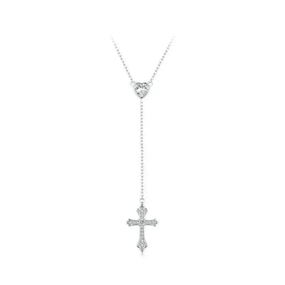Collier pendentif délicat en forme de cœur