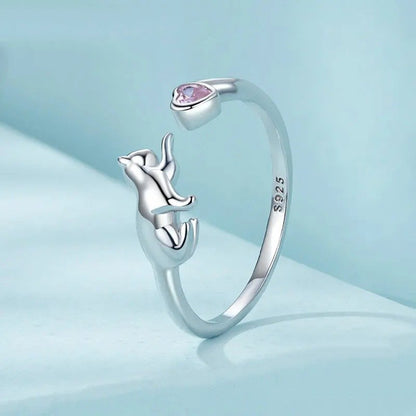 Bague ouverte pour animaux de compagnie Bague de déclaration