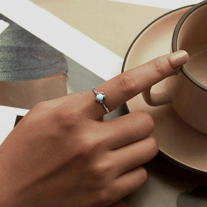 Bague ouverte tortue de mer Bague ajustable tortue de plage