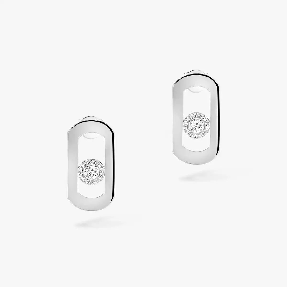 [Shinejoy]So Move Diamond Earrings in Yellow Gold