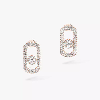 [Shinejoy]So Move Pave_-Set Diamond Earrings in Silver