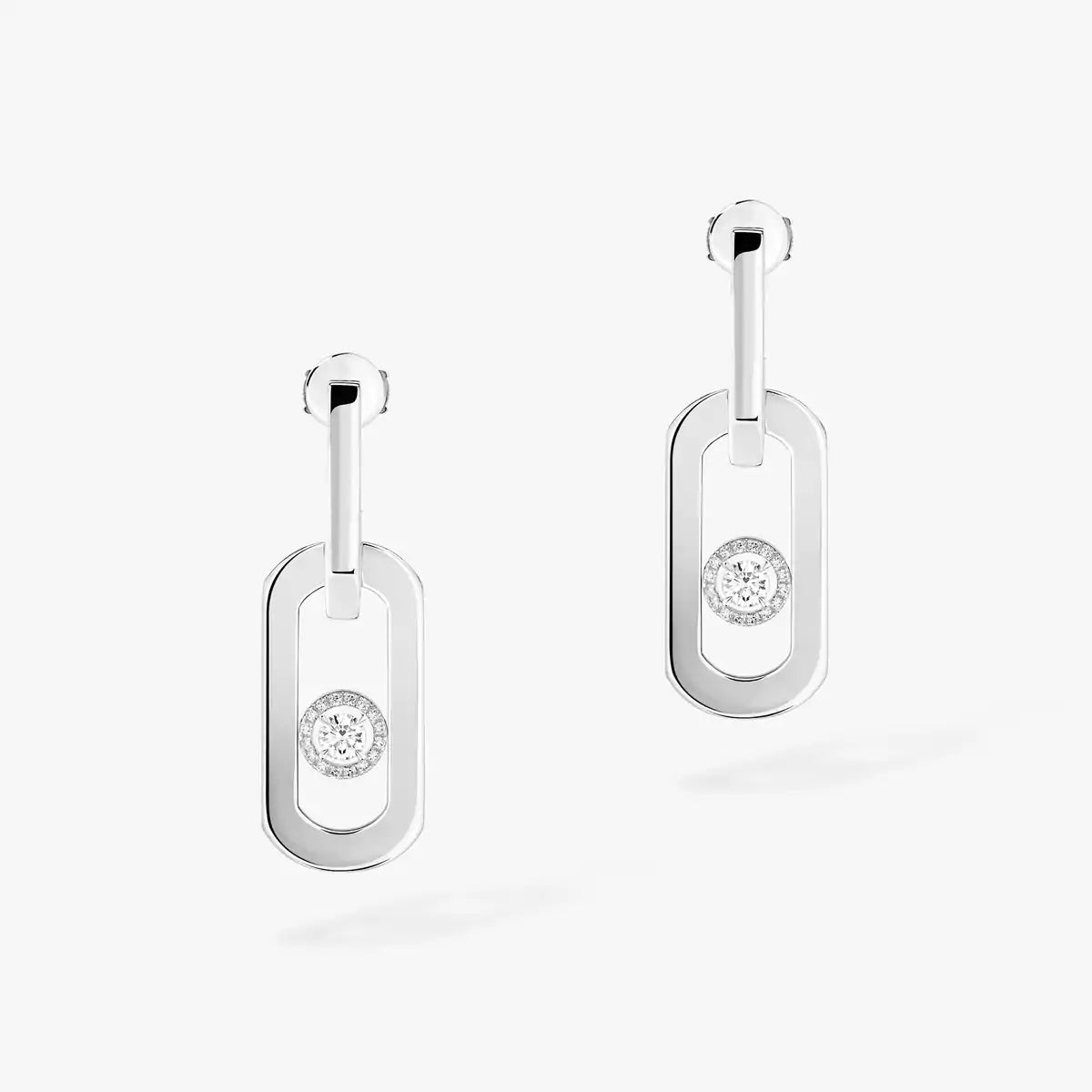 [Shinejoy]So Move XL Diamond Pendant Earrings