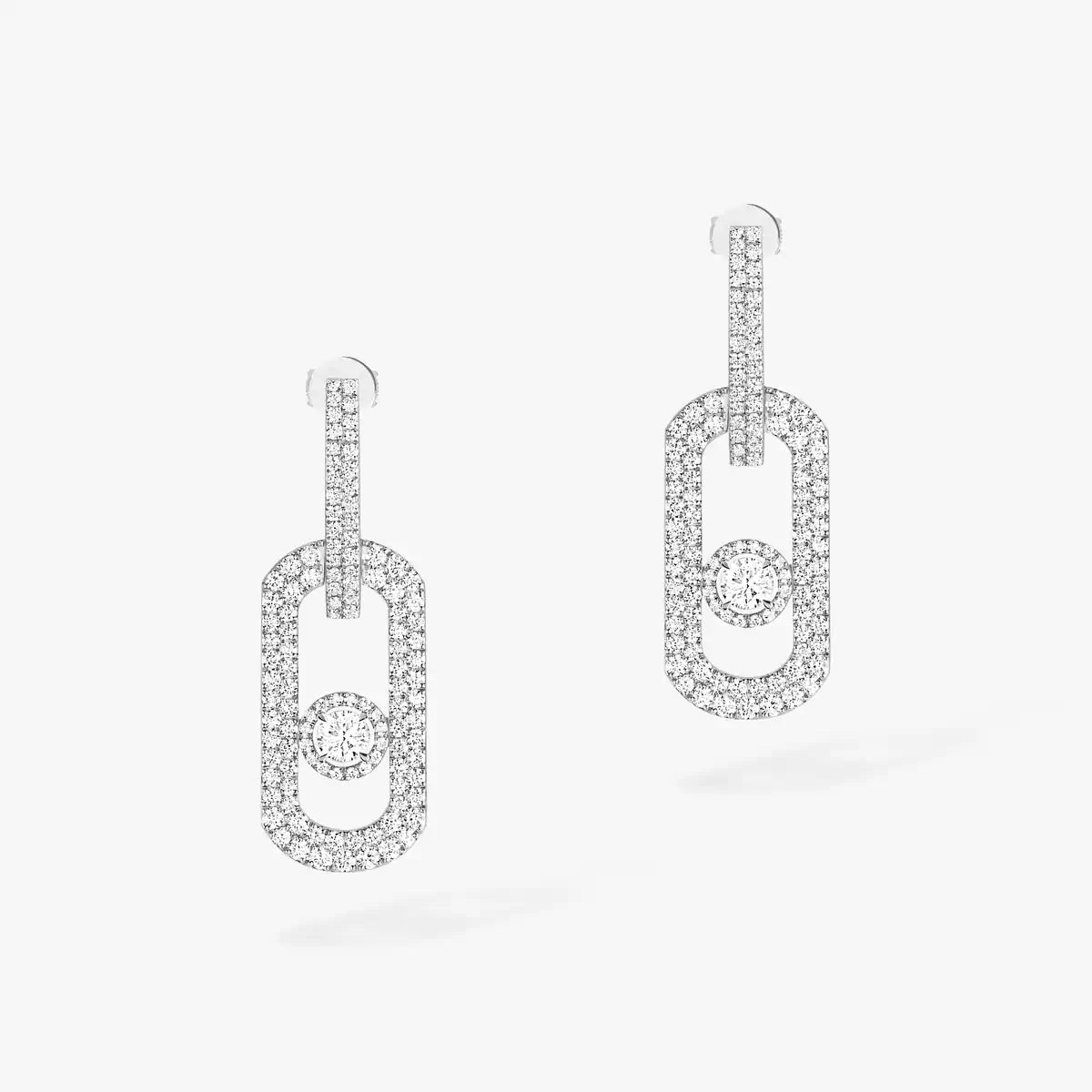 [Shinejoy]So Move XL Pave_-Set Diamond Pendant Earrings