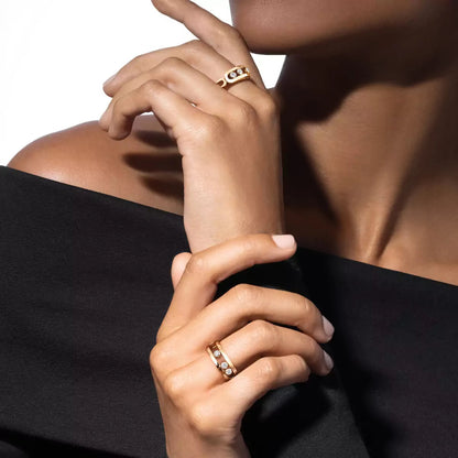 [Shinejoy] MoveGold Diamond Ring