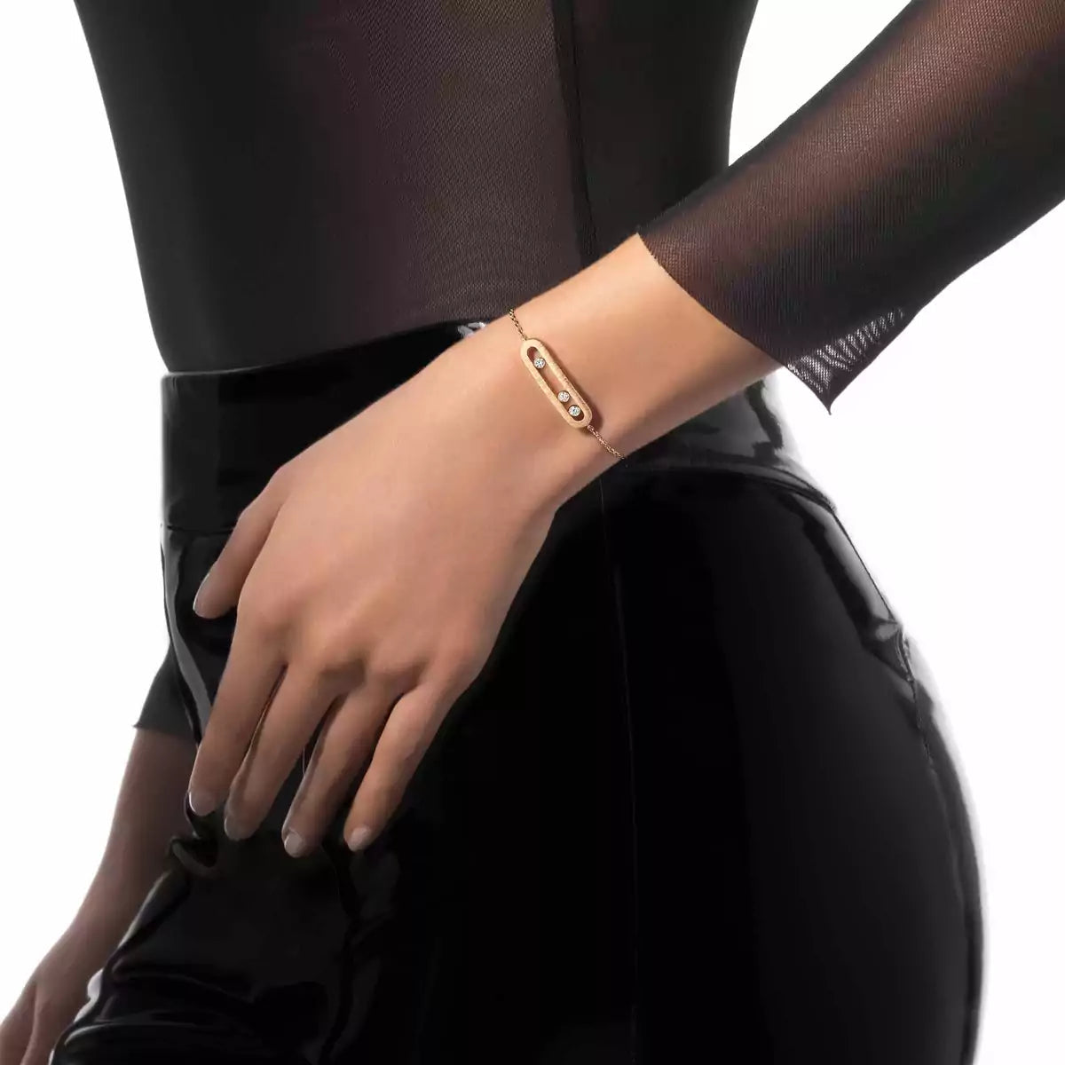 [Shinejoy]Move Classique Ciselé bracelet