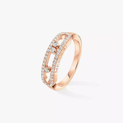 [Shinejoy] Baby Move Gold Diamond Pave_ Ring