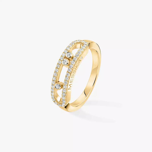 [Shinejoy] Bague bébé Move Or Pavé de Diamants