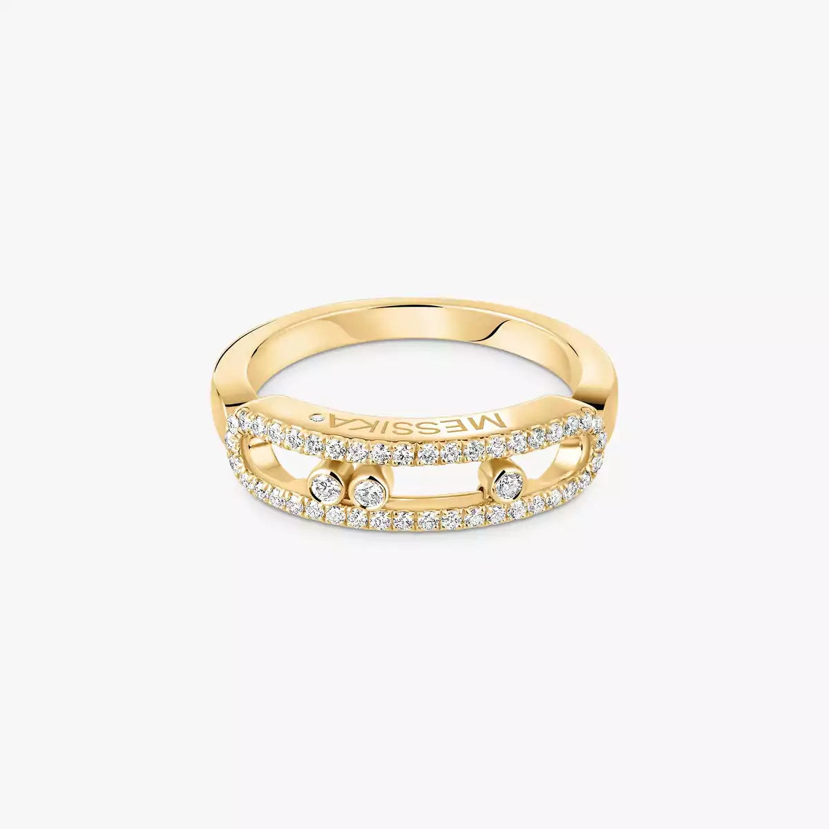 [Shinejoy] Baby Move Gold Diamond Pave_ Ring