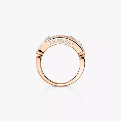 [Shinejoy] Move Gold Diamond Pave_ Ring