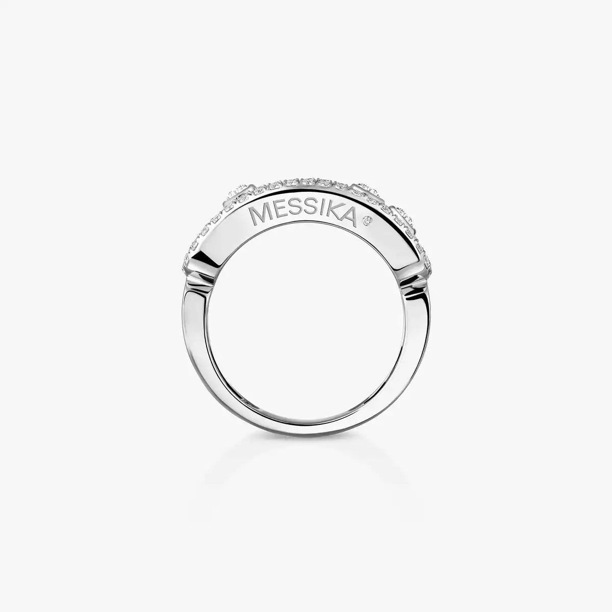 [Shinejoy] Move Gold Diamond Pave_ Ring