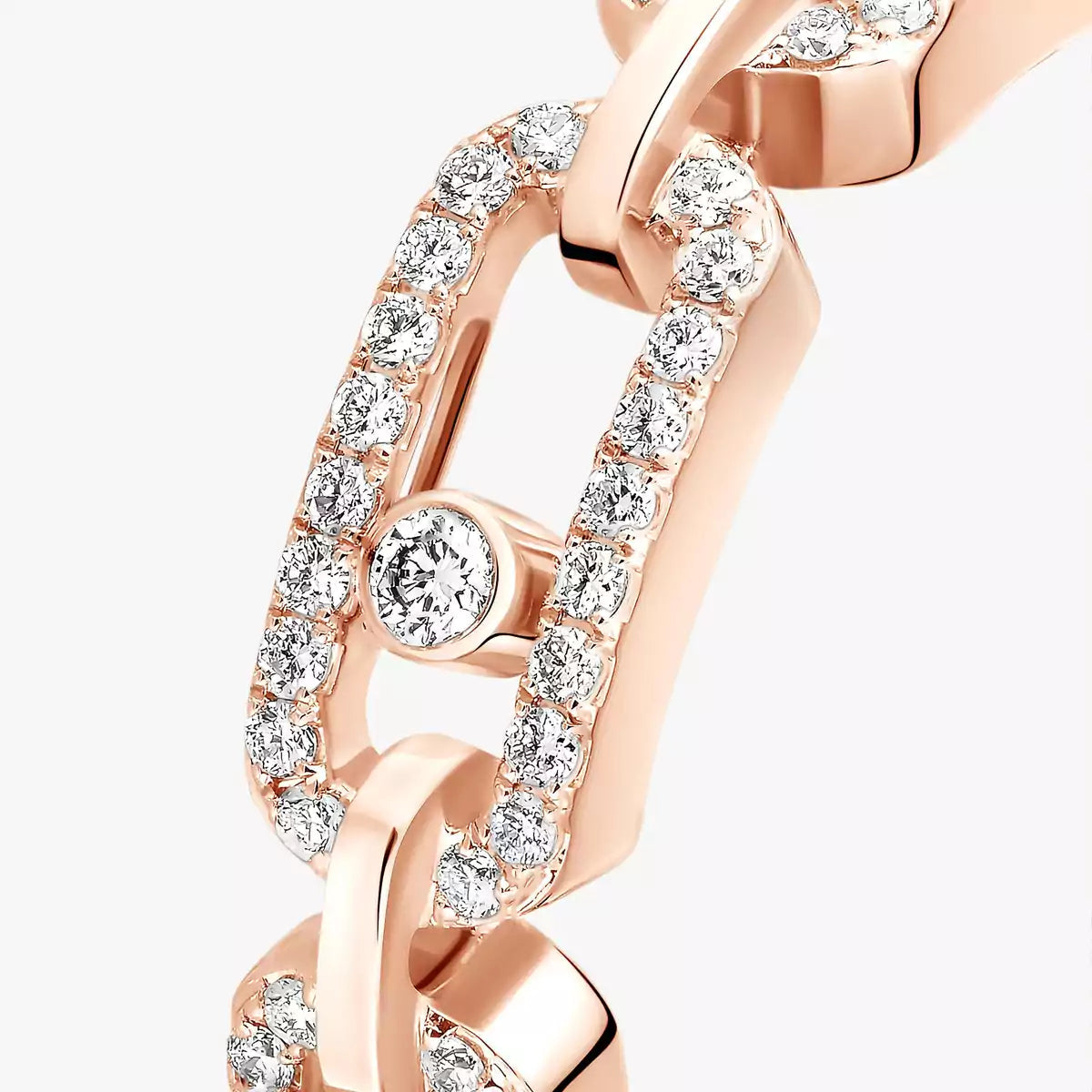 [Shinejoy]Move Link Pave_-Set Diamond Ring in Gold