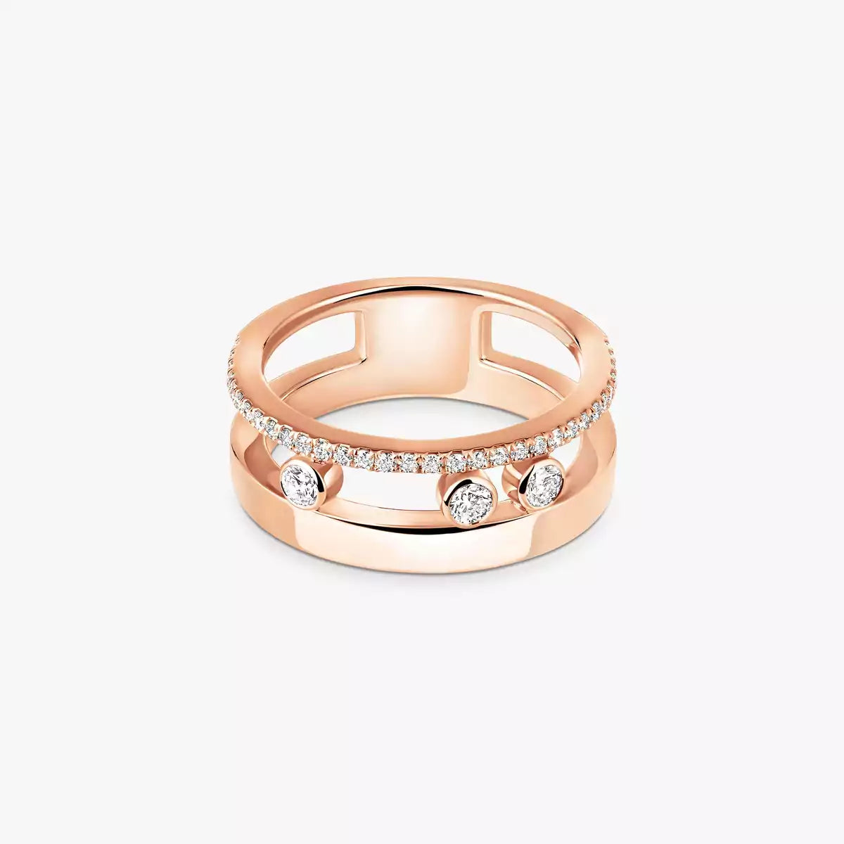 [Shinejoy]Move Romane Diamond Ring