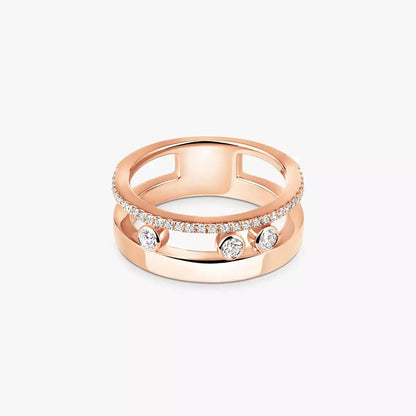 [Shinejoy]Move Romane Diamond Ring