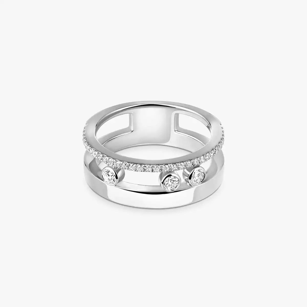 [Shinejoy]Move Romane Diamond Ring