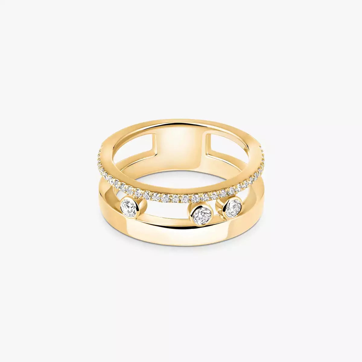 [Shinejoy]Move Romane Diamond Ring