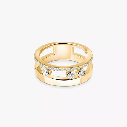 [Shinejoy]Move Romane Diamond Ring