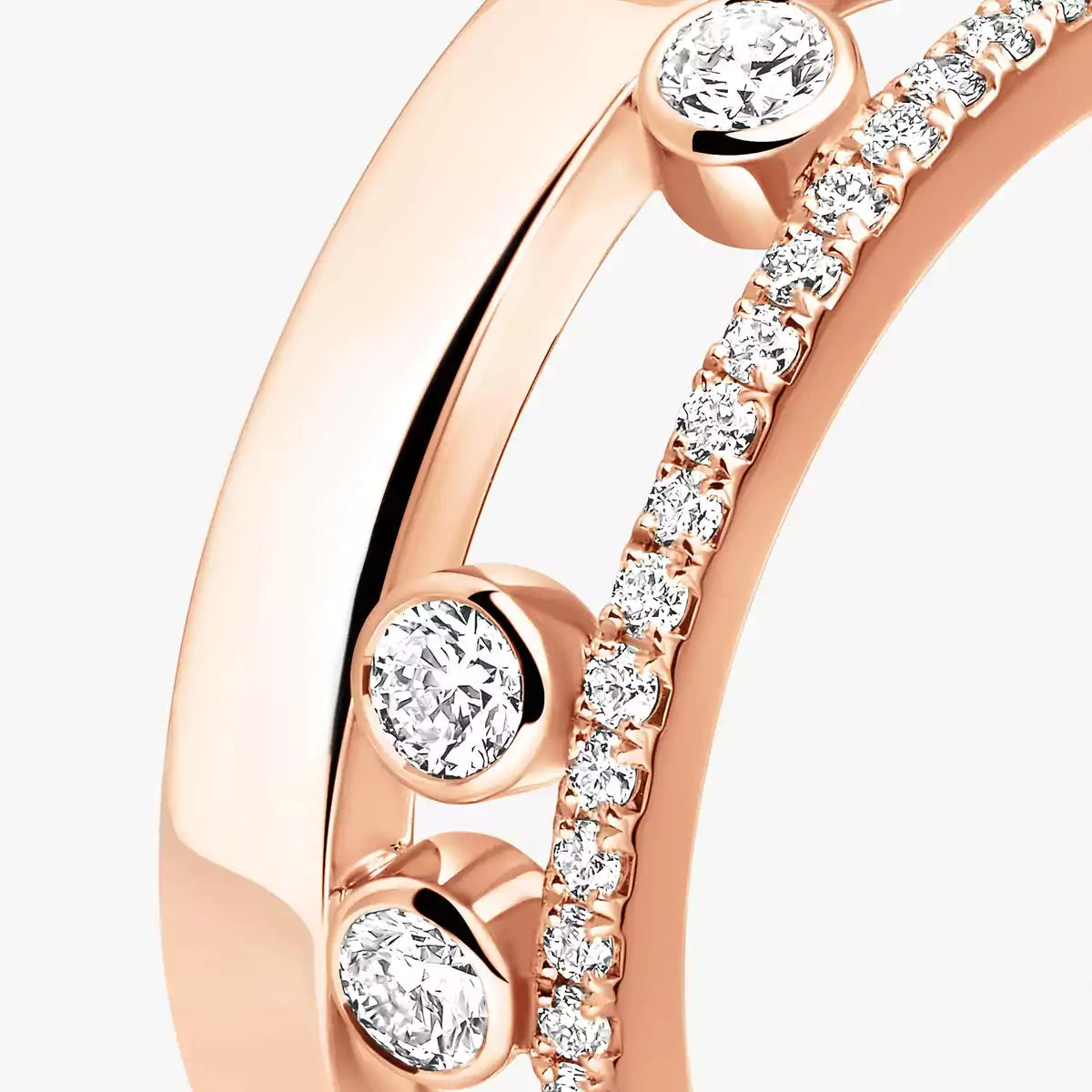 [Shinejoy]Move Romane Diamond Ring
