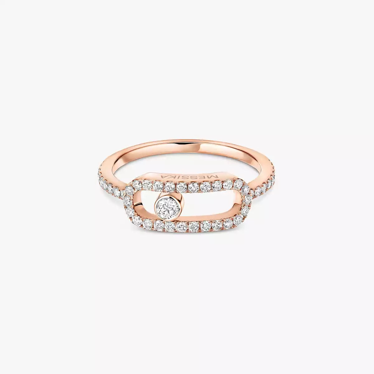 [Shinejoy]Move Uno Diamond Ring in Gold