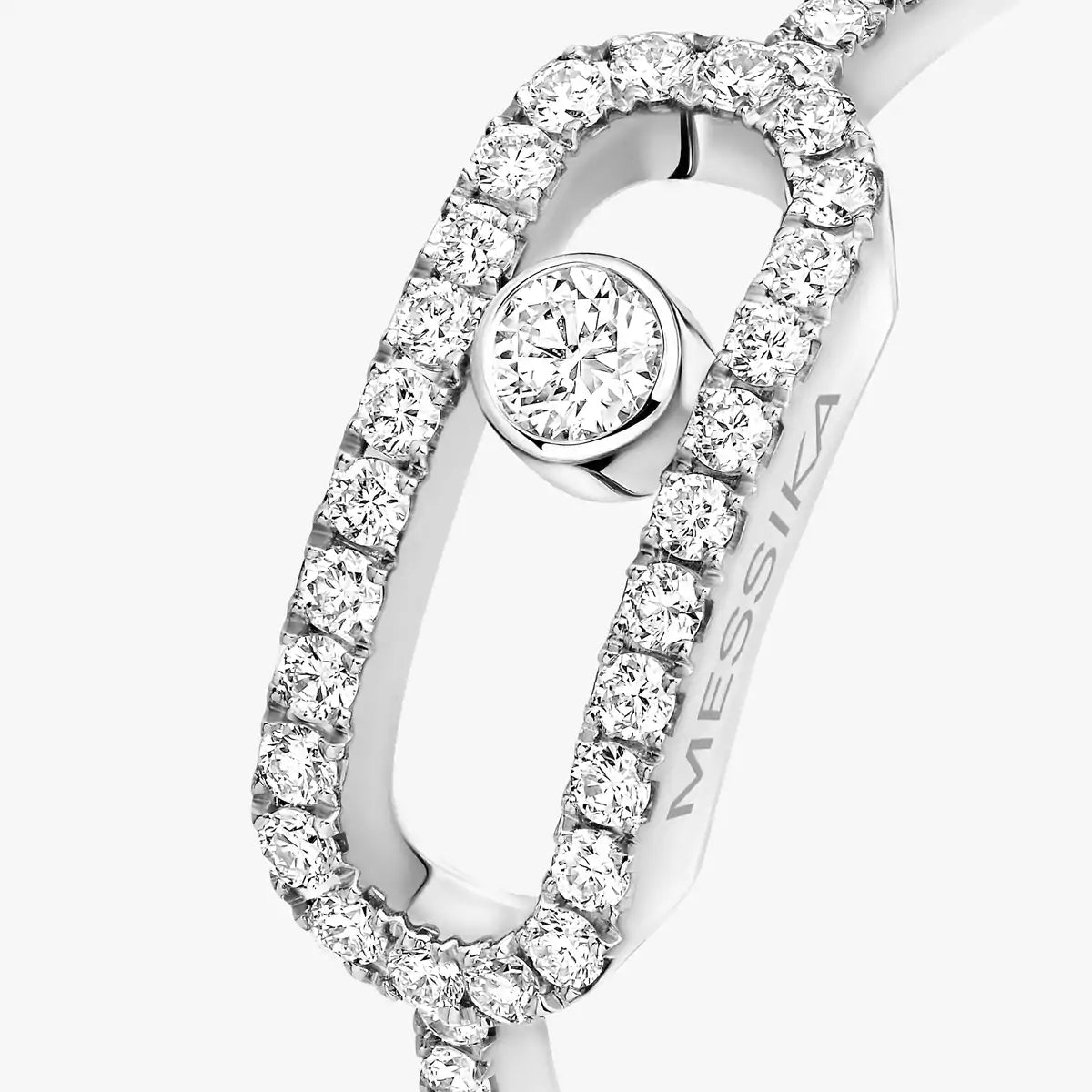[Shinejoy]Move Uno Diamond Ring in Gold