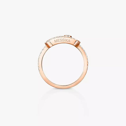 [Shinejoy]Move Uno Diamond Ring in Gold
