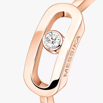 [Shinejoy]Move Uno Diamond Ring in Gold