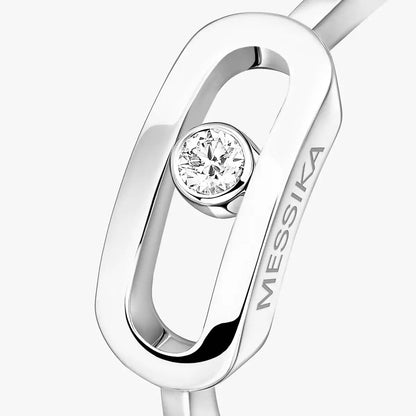 [Shinejoy]Move Uno Diamond Ring in Gold