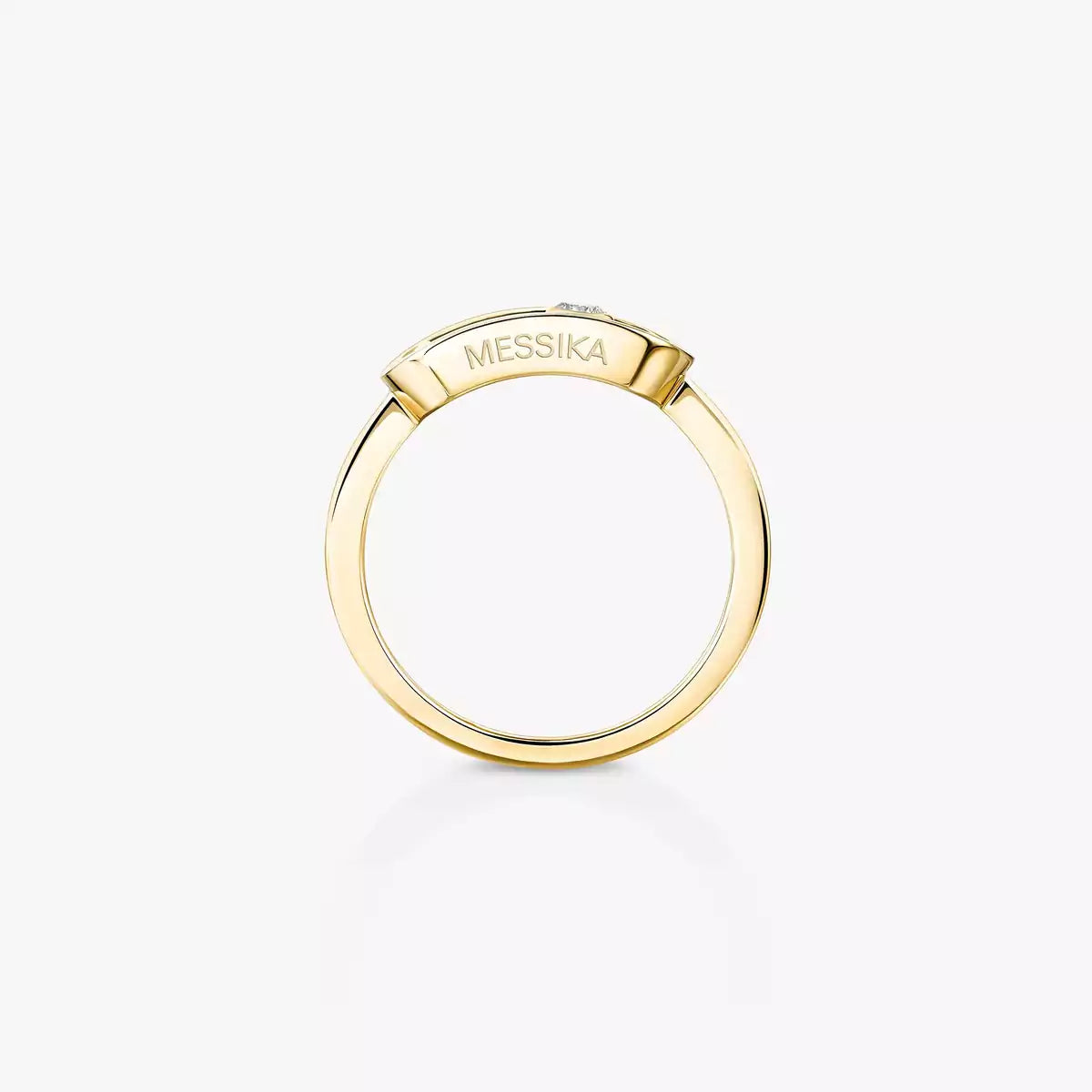[Shinejoy]Move Uno Diamond Ring in Gold