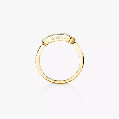 [Shinejoy]Move Uno Diamond Ring in Gold