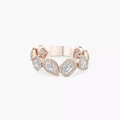 [Shinejoy]Diamond Wedding Ring My Twin