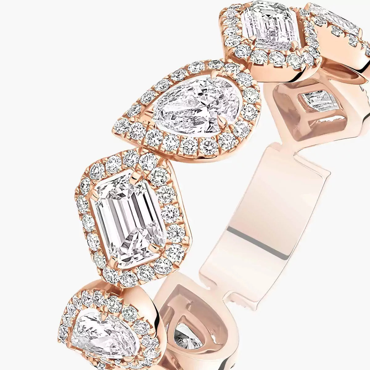 [Shinejoy]Diamond Wedding Ring My Twin