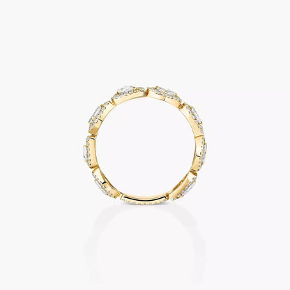 [Shinejoy]Diamond Wedding Ring My Twin