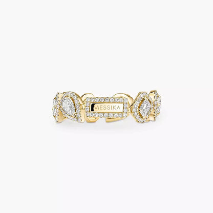 [Shinejoy]Diamond Wedding Ring My Twin