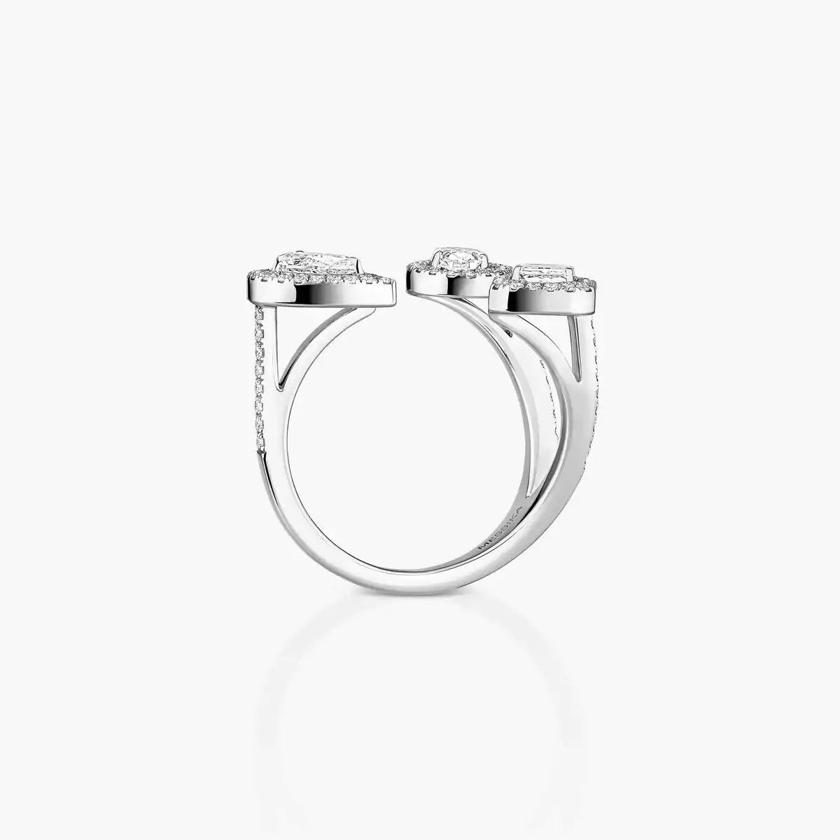 [[Shinejoy] Diamond Ring 0,25ct My Twin Trilogy